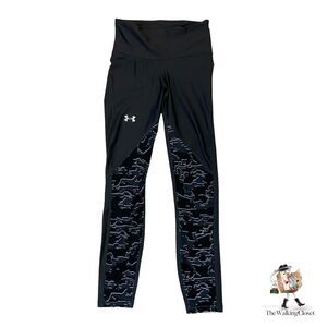 Under Armour Training Leggings Womens XS Extra Small Black Fitted Stretch Pants